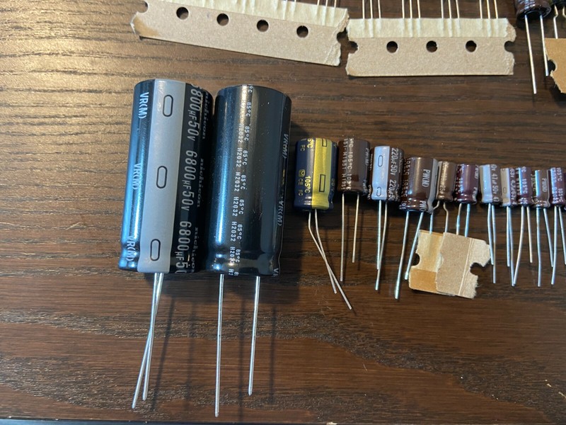 Pioneer SX-580 COMPLETE Rebuild Kit High-Quality Receiver Recap Set Transistors gallery