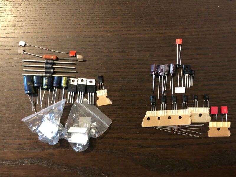 Pioneer SX-727 Power Supply & Protection Recap Kit Capacitor Upgrade Rebuild Set