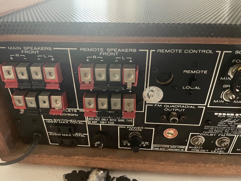 Marantz 4400 Quad Receiver gallery