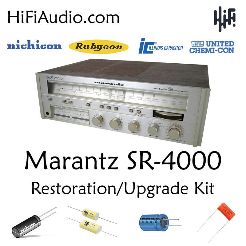 Marantz SR-4000 rebuild restoration recap service kit fix repair capacitor