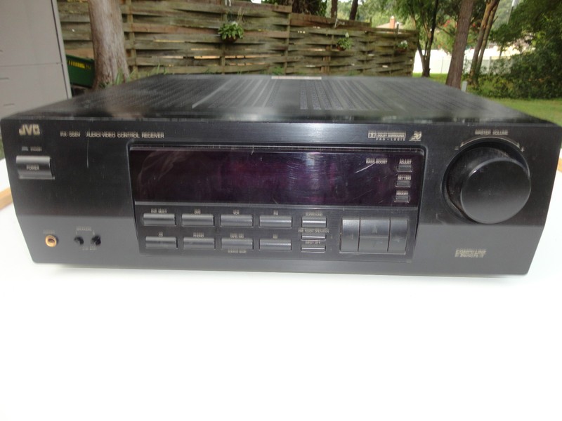 JVC RX-558VBK audio/video control RECEIVER