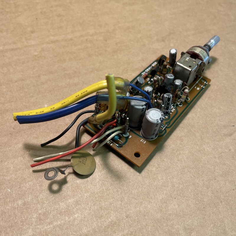 Kenwood KR-6600 Receiver Parts: Control Board X08-1490-10 w/ Potentiometer gallery