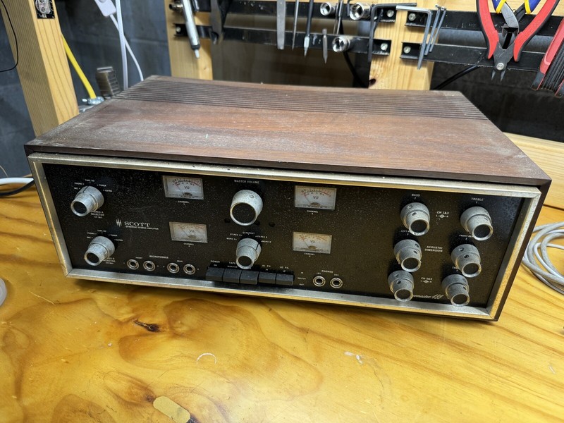 Rare Vintage SCOTT Stereomaster 499 - Quad Integrated Amplifier