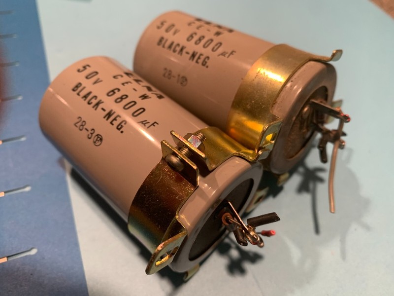 Harman Kardon 930 Stereo Receiver Parting Out Filter Capacitors gallery