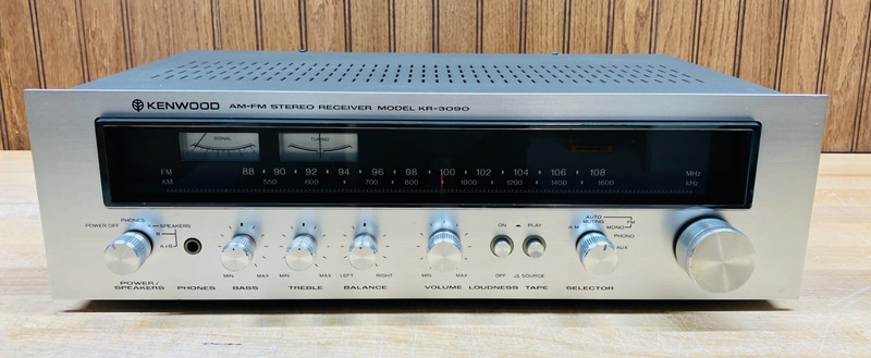 Kenwood KR-3090 AM/FM Stereo Receiver: Tested/Service/Working. New LED's. 26 WPC gallery