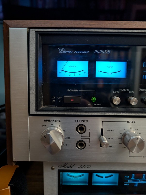 Sansui 9090DB, Recapped, LED's, Best Price for Condition, PLAY IT LOUD!!! gallery