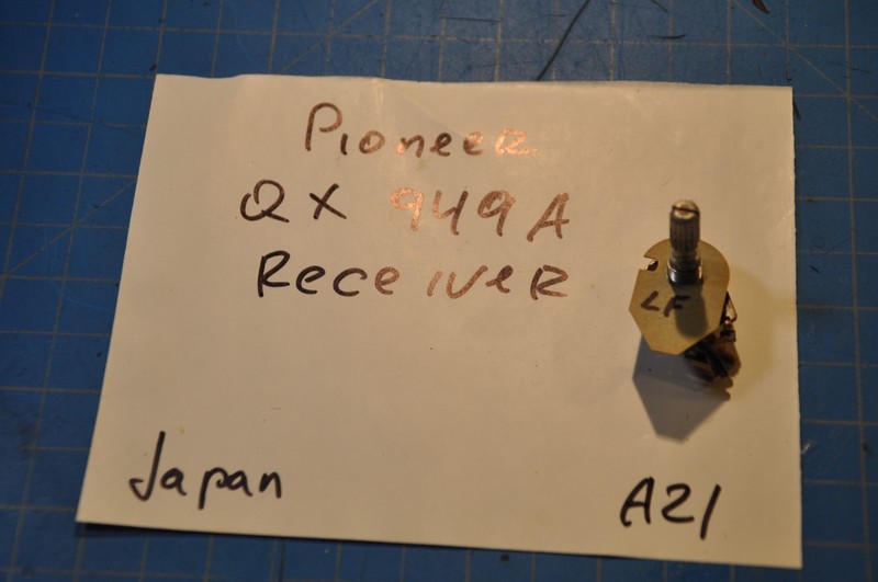 Pioneer QX-949A Receiver Replacement Front Left Scope Adjustment # ACT-003-0 B2