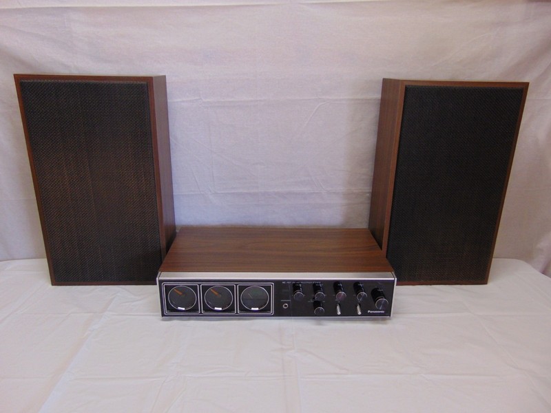 Panasonic IC FET RE-7680 Multiplex Stereo & 7680 Speakers