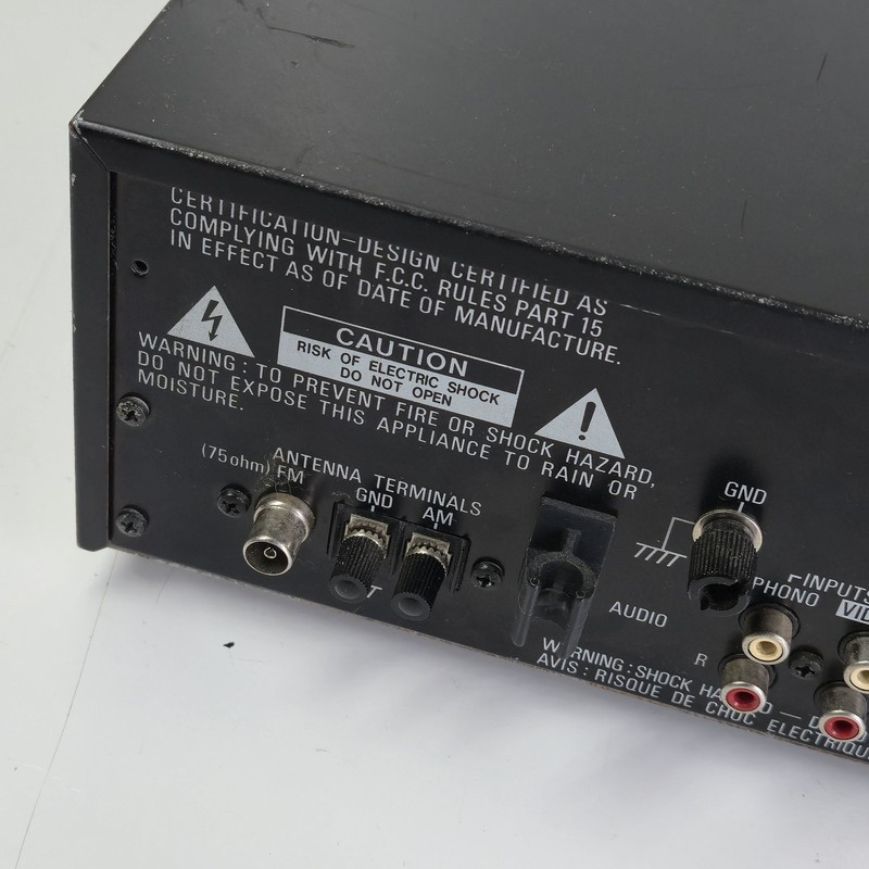 DENON DRA-355 Precision Audio Component AM-FM Receiver Works But Muffled Sound gallery