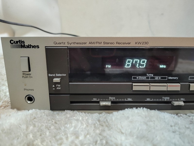 Rare Vintage Curtis Mathes Quartz Synthesizer Am/FM Stereo Receiver…