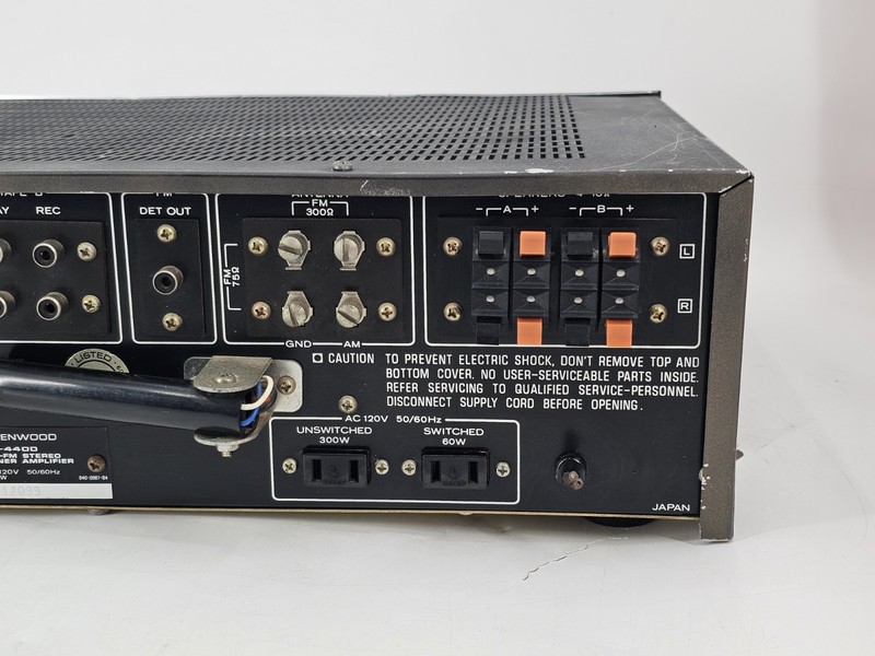 Kenwood KR-4400 25 Watts Corded AM/FM Audio Video Stereo Receiver gallery