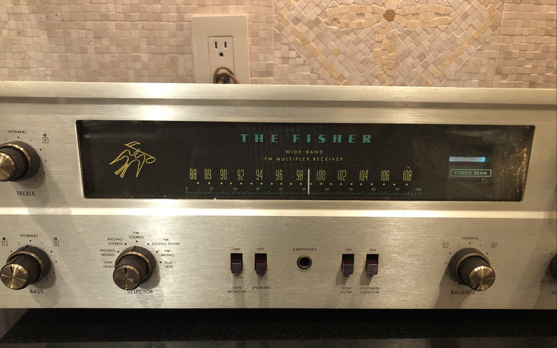 Fisher The Fisher 400 FM Multiplex Tube Receiver 25WPC Perfect Working Condition gallery