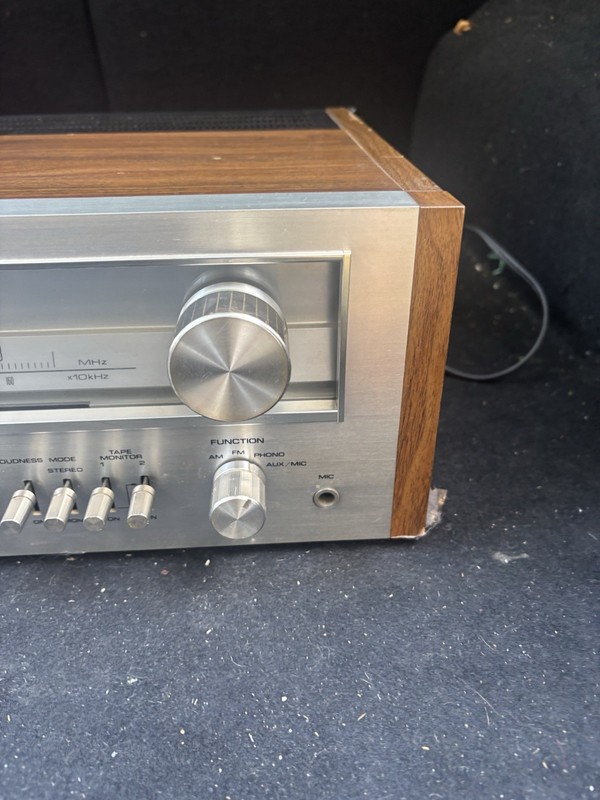 Vintage Pioneer SX-650 AM/FM Stereo Receiver Silver Face Japan! Works gallery