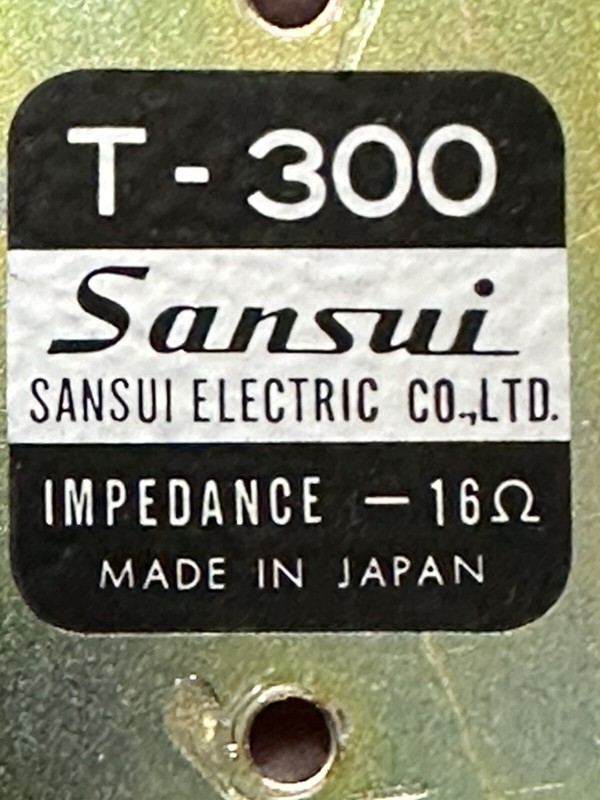 Sansui T-300 Metal Brackets 1 x Pair gallery