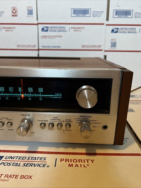Vintage Pioneer SX-727 Stereo Receiver - WORKS Great / Small Flaws - WARRANTY gallery