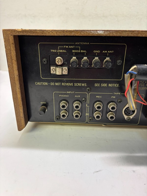 Vintage Pioneer SX-434 AM/FM Stereo Receiver Parts Or Repair POWERS UP! gallery