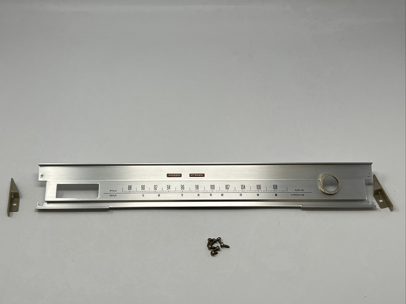 OEM PIONEER SX-450 Stereo Receiver Original Tuning Dial Face Plate Assembly Part