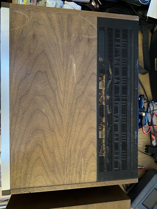 Vintage Pioneer SX-1010 Stereo Receiver Wood Case for Parts/Repair (READ BELOW gallery