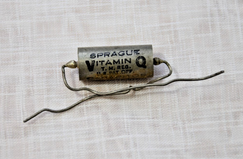 .039uF 400v Sprague Axial Capacitor 91P Vitamin Q Tone Audio oil PIO NOS guitar