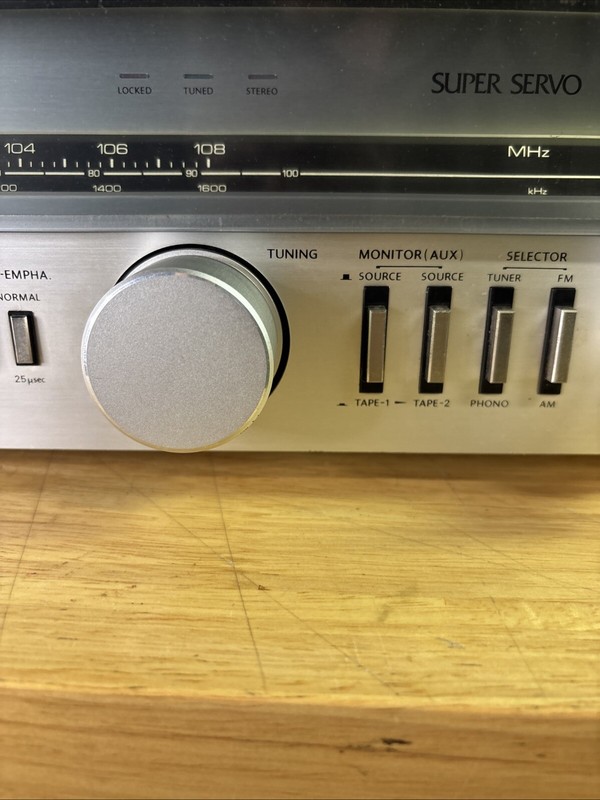 Vintage ONKYO Servo Locked Tuner Amplifier Model TX-3000 Made In Japan gallery