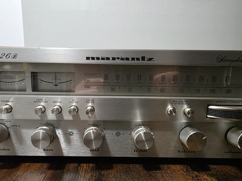 VINTAGE MARANTZ 2226B AM/FM STEREO RECEIVER - SERVICED - CLEANED - TESTED gallery