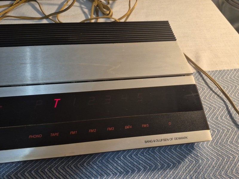 Bang & Olufsen Beomaster 2400 Amplifier Receiver T2902 + Remote & Cord*read* gallery