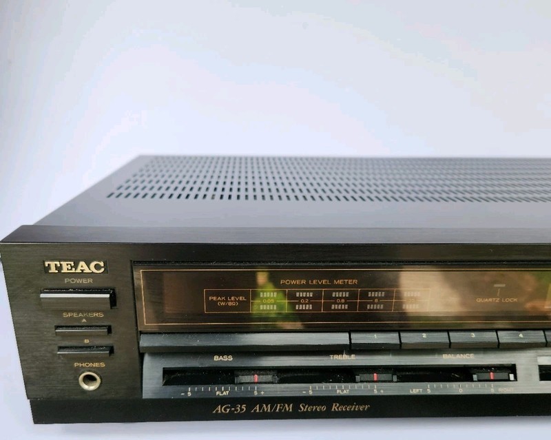Teac AG-35 AM/FM Stereo Receiver Tested & Working. With Manual gallery