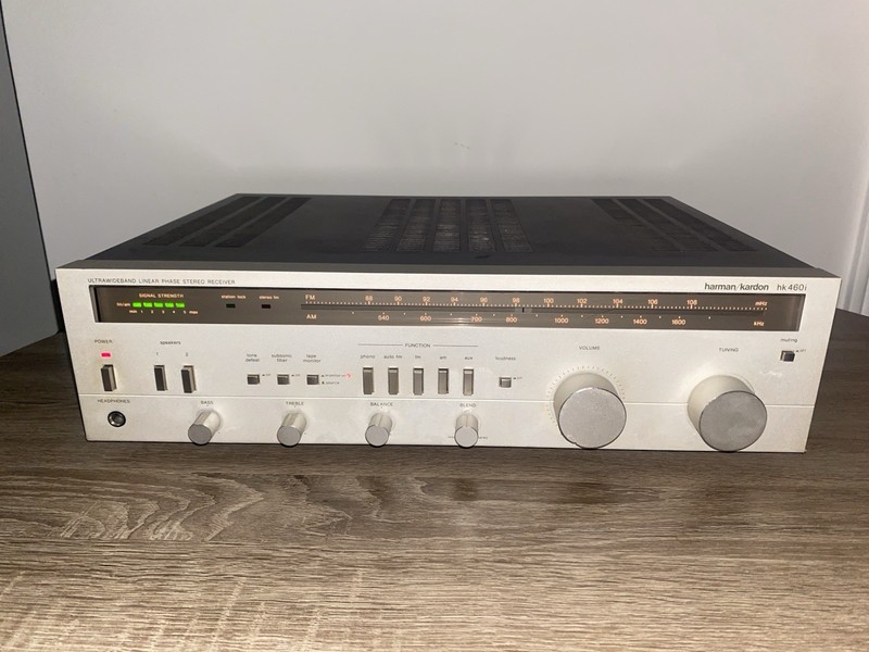HARMAN/KARDON hk460i 30-wpc HiFi Stereo Receiver 1983 JAPAN TESTED 100% ORIGINAL gallery