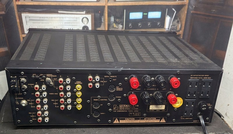 Luxman R-115 stereo receiver gallery