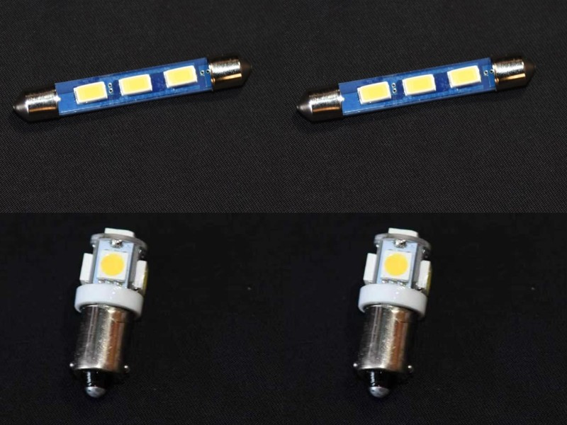 Festoon Lamp LED Light Bulbs kit for Fisher 400 500C 600 800C tube receiver