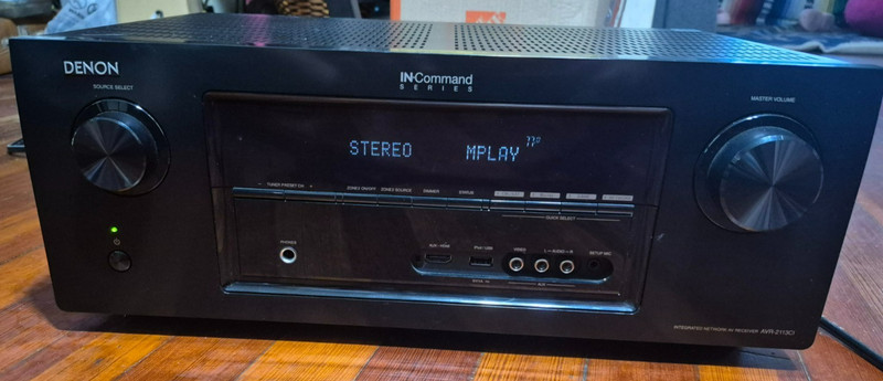 Denon AVR-2113CI 7.1Ch IN-Command Series HDMI A/V Receiver with remote