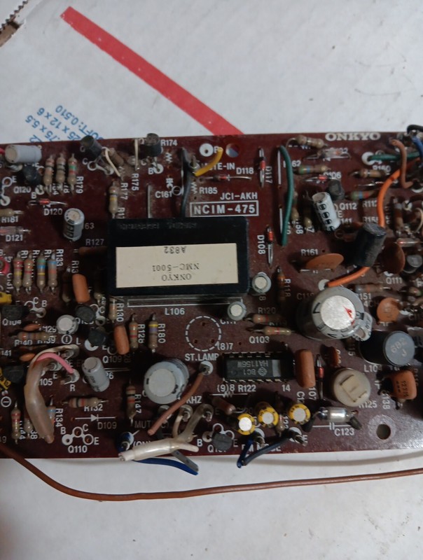Onkyo TX-4500 mkll Tuning Board Working gallery