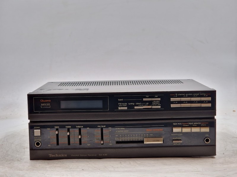 Technics SA-X30 FM/AM Stereo Receiver – Working, No Accessories