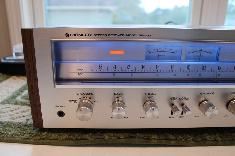 Pioneer SX-650 Receiver Tested works Great gallery