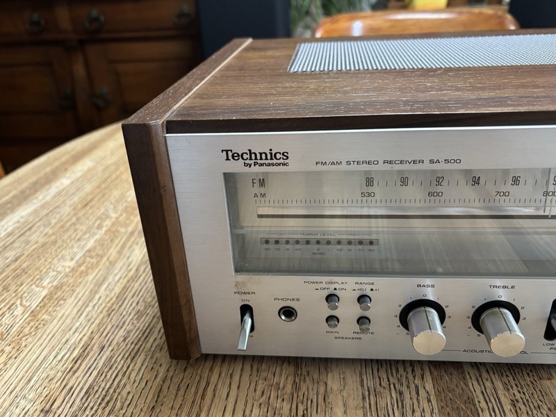 Technics SA-500 AM/FM Stereo Receiver Panasonic Vintage Parts / Repair gallery