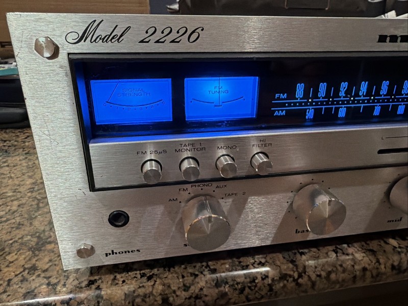 Marantz 2226 Stereo Receiver Professionally Cleaned, Serviced & Tested. LED’S gallery