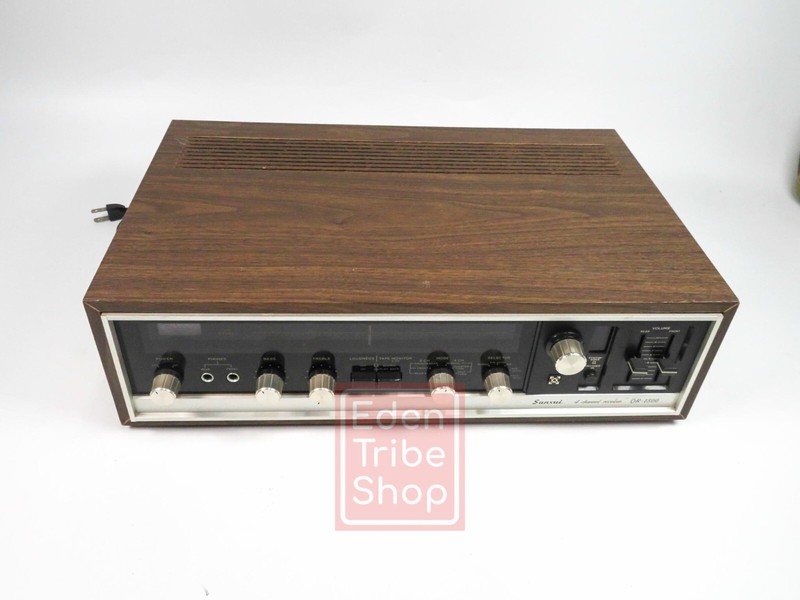 Sansui QR-1500 4 Channels vintage Recever Sansui QS Synthesizer Decoder