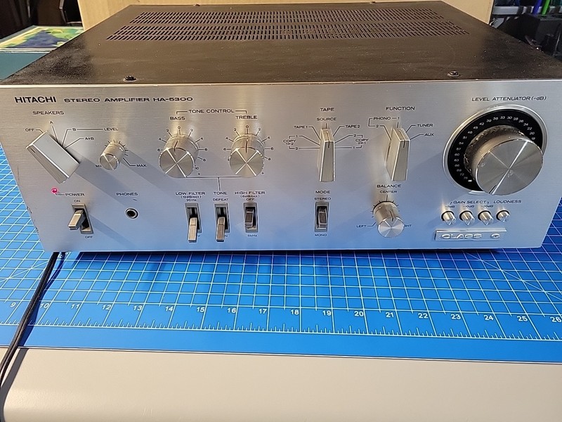 Hitachi Stereo Amplifier HA-5300 Class G 290 Watts gallery
