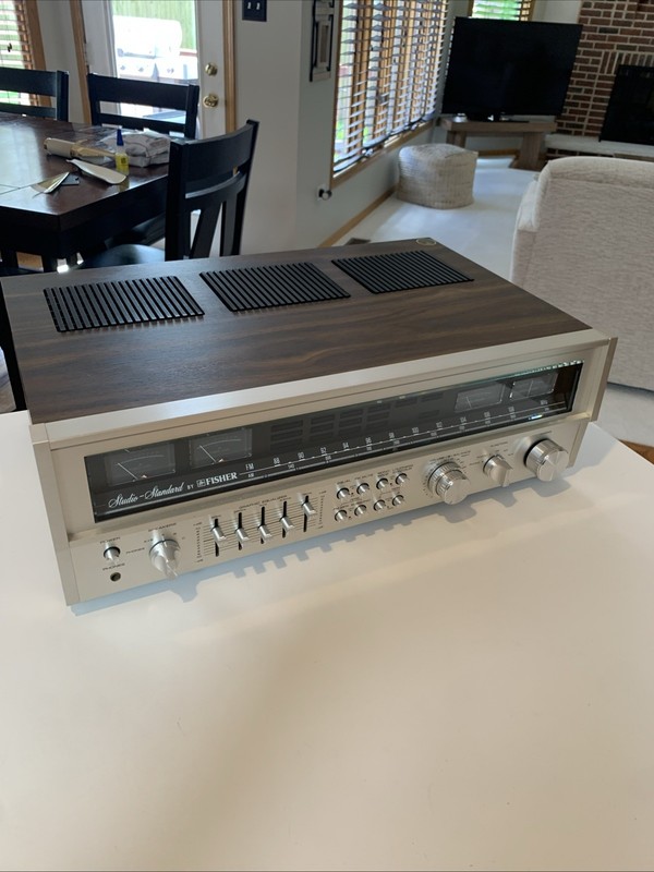 FISHER AM/FM Stereo Receiver RS-2010 Tested Working And Absolutely Beautiful