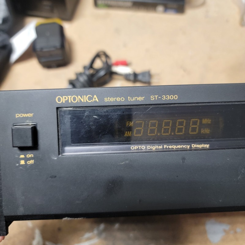 Optonica (Sharp) Stereo Tuner ST-3300. Digital Tuning Display. Tested, Works! gallery