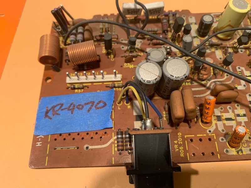 Kenwood KR-4070 Vintage Stereo Receiver Parting Out Amplifier Board Assembly gallery