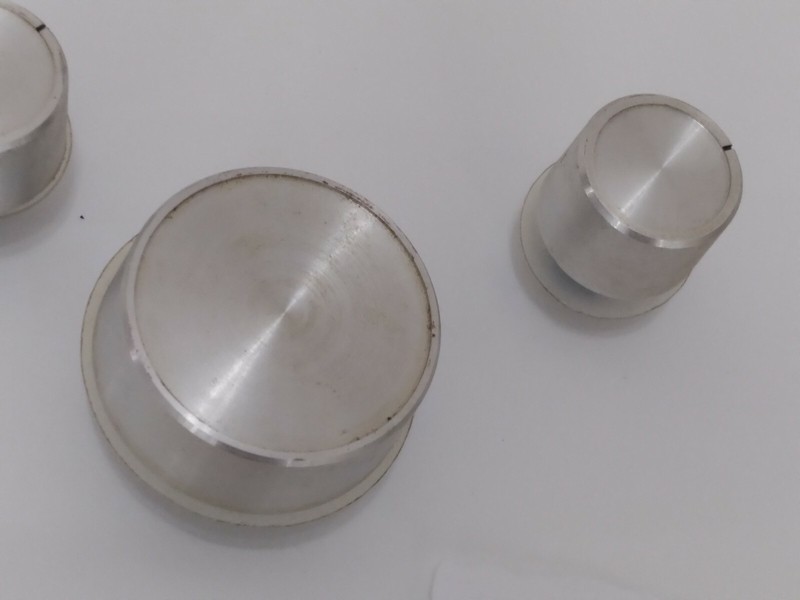 Sony - LOT of Silver Front Knobs For Sony HST-330 Receiver - Vintage Audio Parts gallery