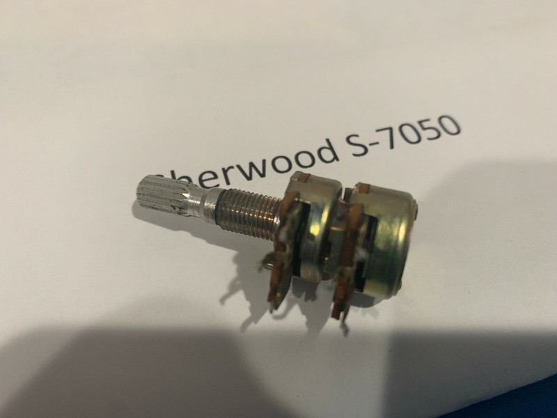 Sherwood S-7050 Vintage Stereo Receiver Parting Out Bass Potentiometer gallery