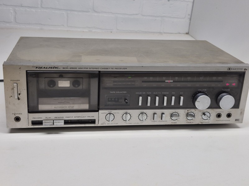 Realistic SCR-2500 AM/FM Stereo *See Description*