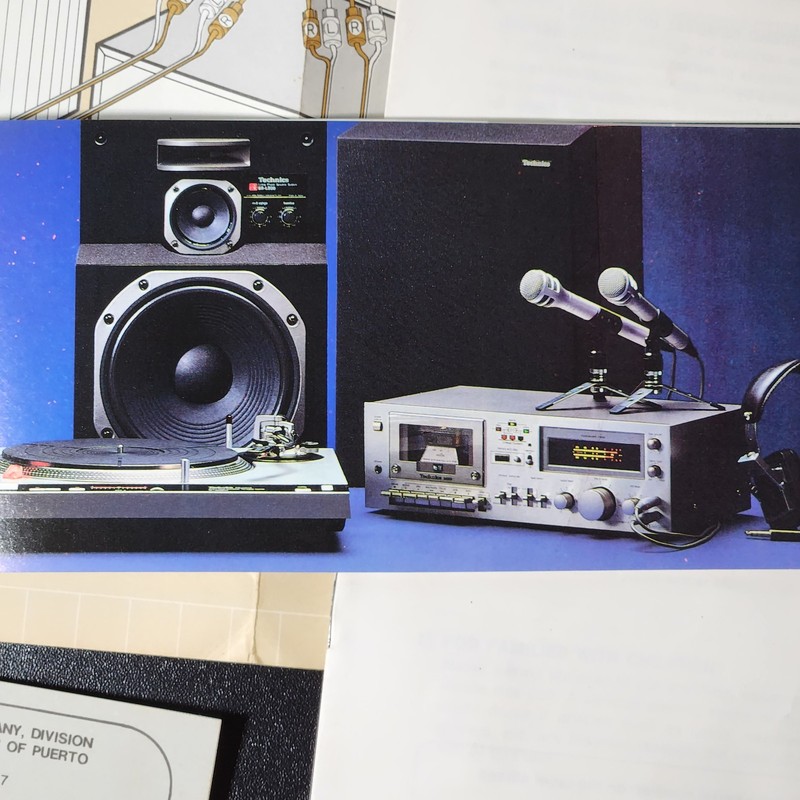 Technics By Panasonic SA 400 Receiver Operating Instructions + New Model Booklet gallery