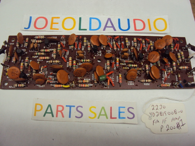 Marantz 2230 Original P200 IF AMP Board YD2819008-0. Parting Out 2230 Receiver.