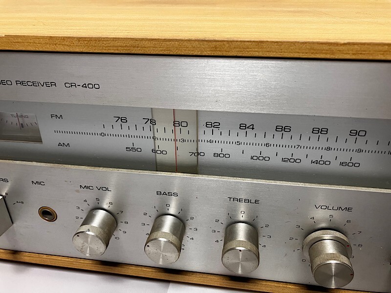 Yamaha CR-400 Natural Sound Stereo Receiver Vintage Confirmed Operation Working gallery
