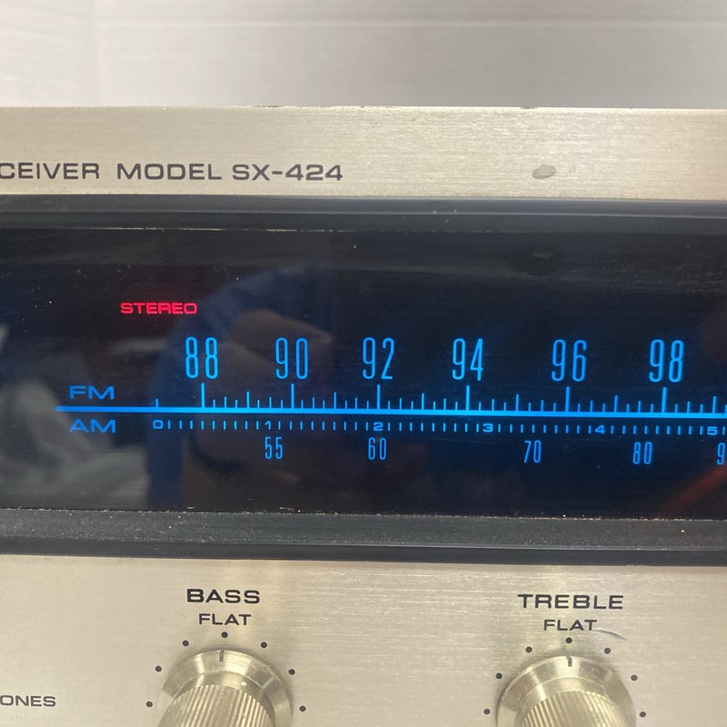 Pioneer SX-424 AM/FM Stereo Vintage Receiver 1972 Working All Original gallery