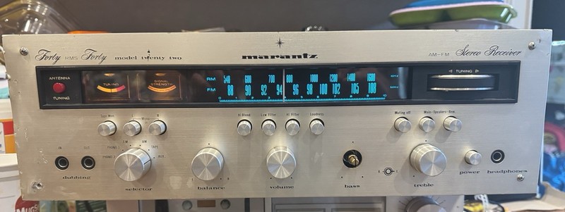 Marantz Model Twenty Two 22 Vintage Stereo Receiver **FOR PARTS OR REPAIR**