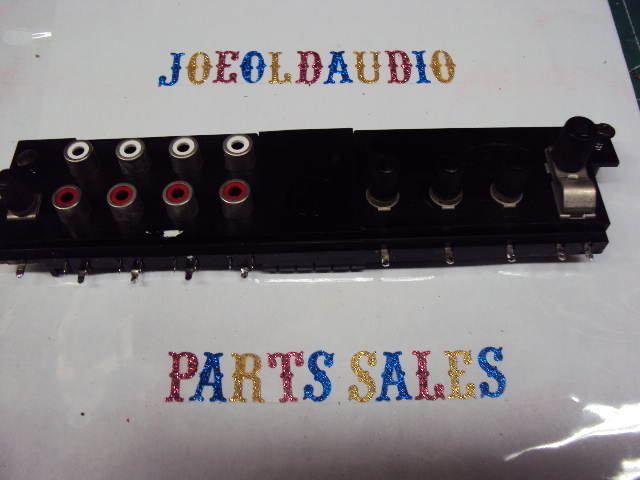 Technics SA-103 Original RCA Jack & AM/FM Panel. Tested. Parting Out SA-103